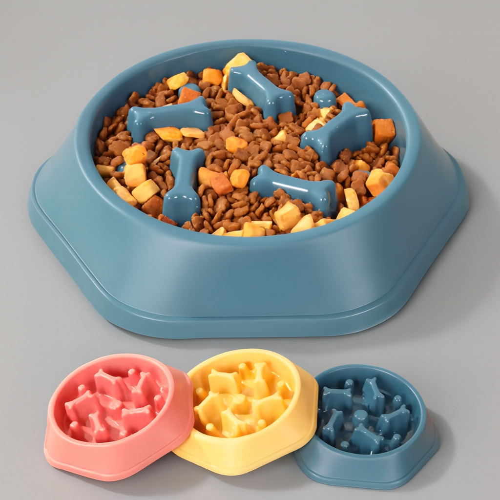 Slow Feeder Bone Bowl