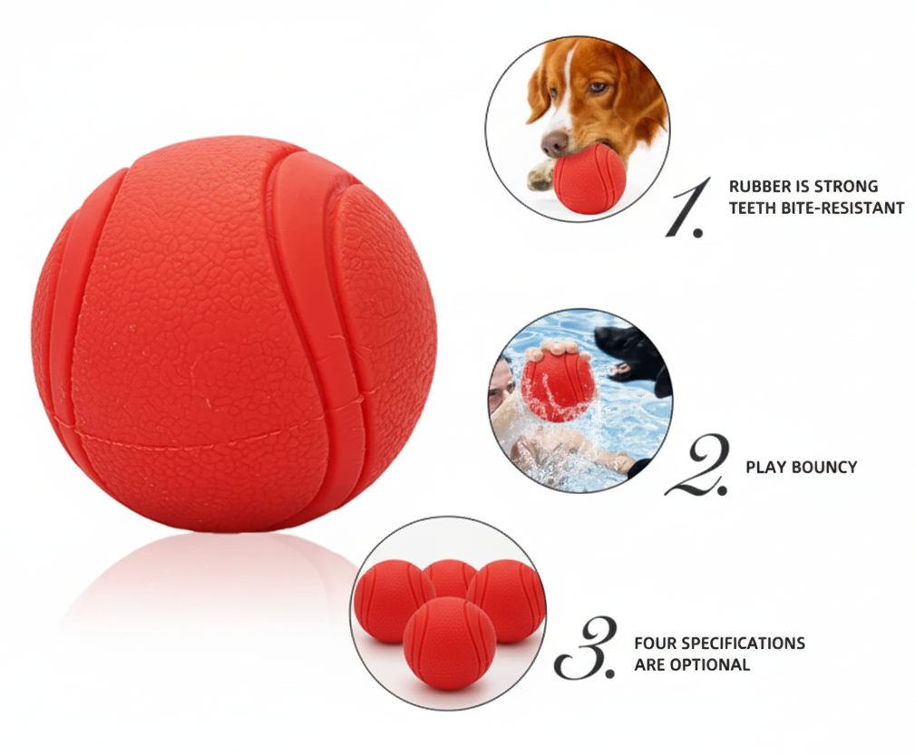 Hoopet Bite-Resistant Ball