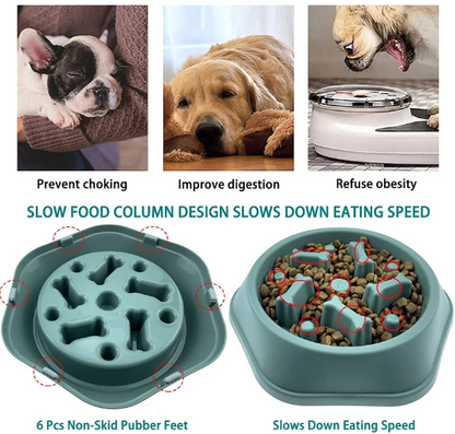 Slow Feeder Bone Bowl