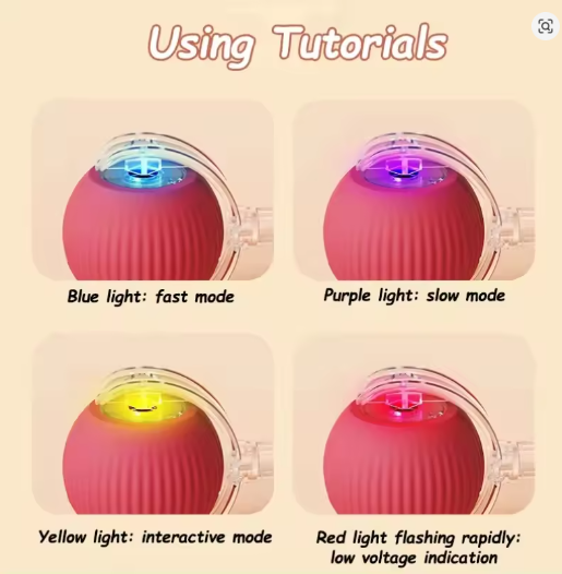 Smart Rolling Pet Ball