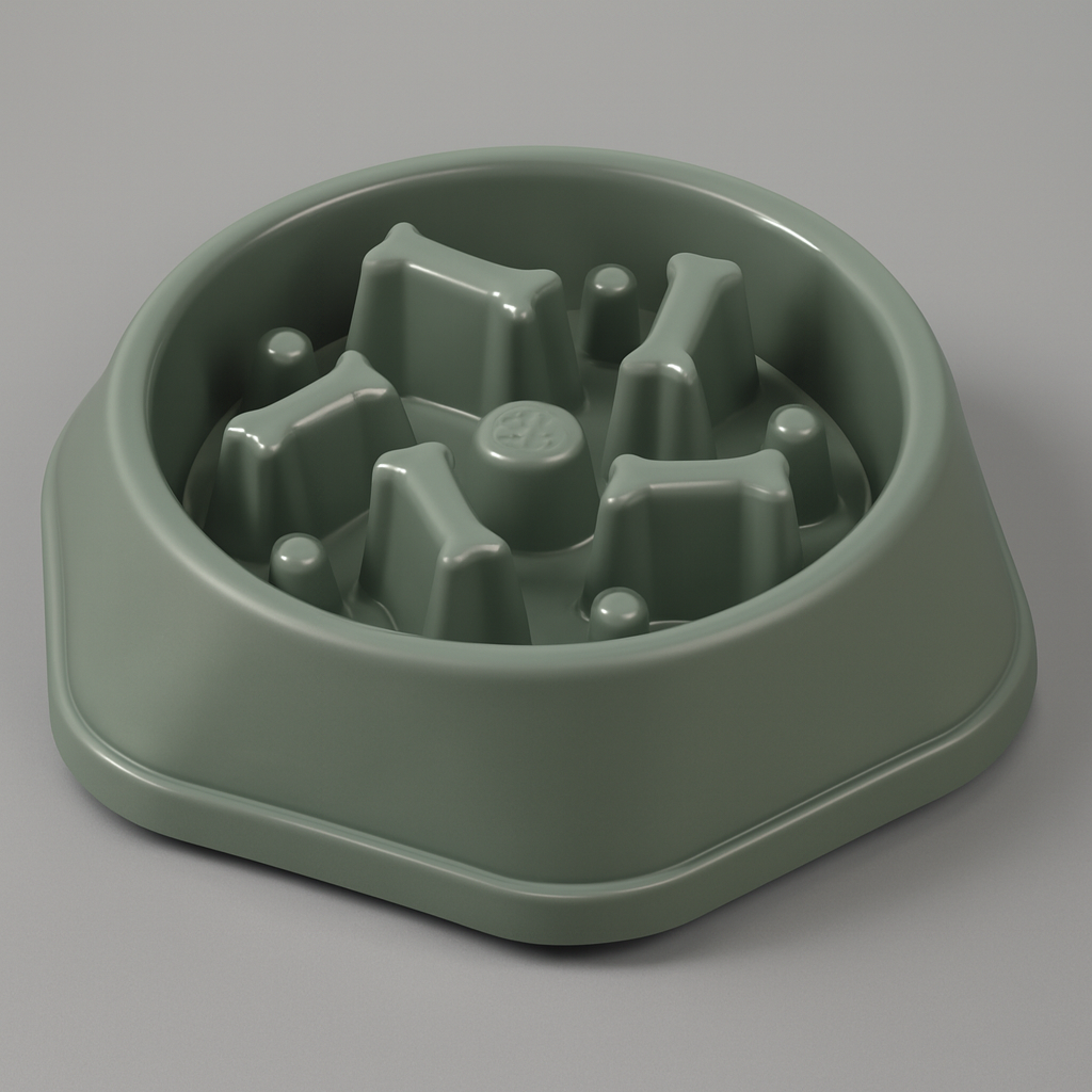 Slow Feeder Bone Bowl